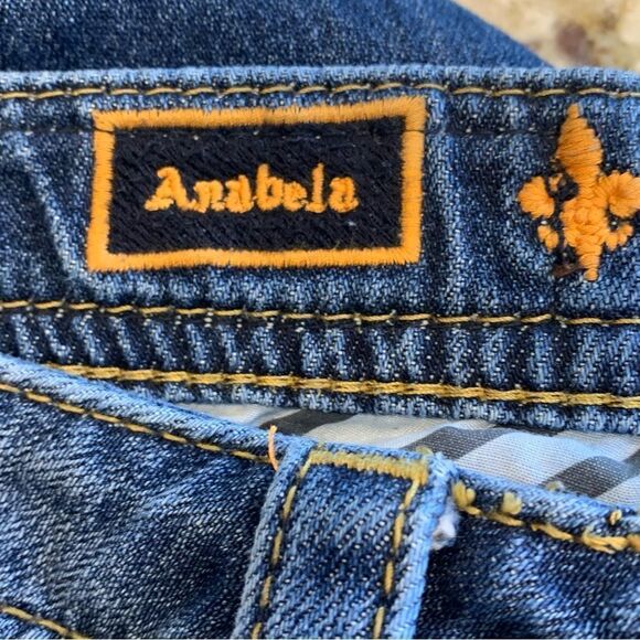 Rock Revival Anabela Boyfriend Cropped Distressed mid rise Womens size 32 - Picture 9 of 14